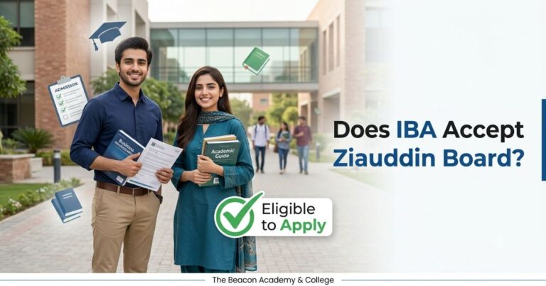 Does IBA Accept Ziauddin Board?