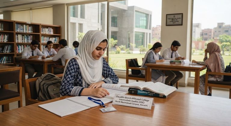 Is There a Ziauddin Board College in Karachi?